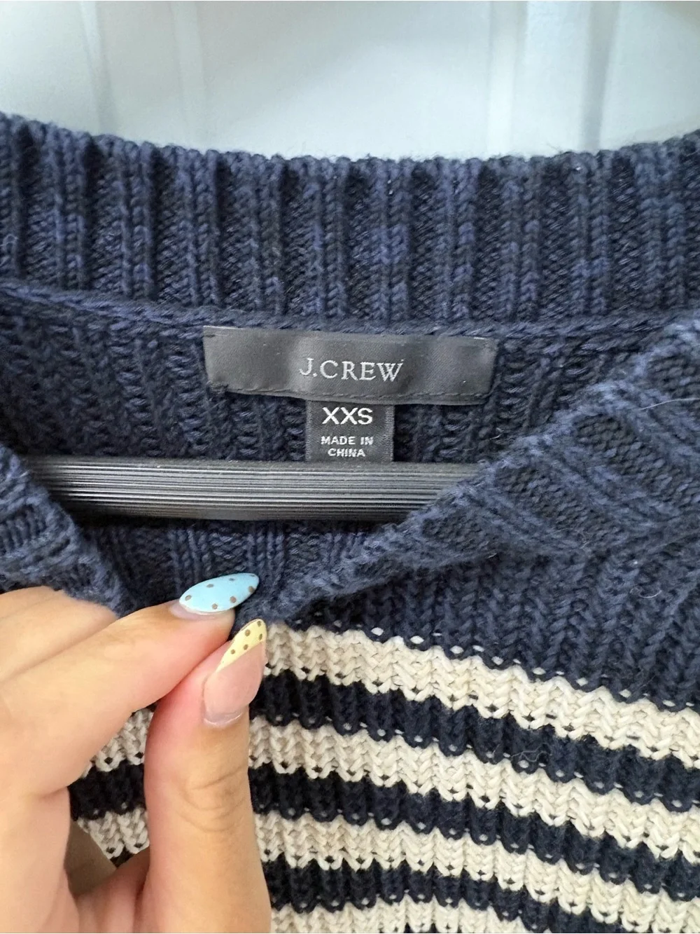 J. Crew soft striped